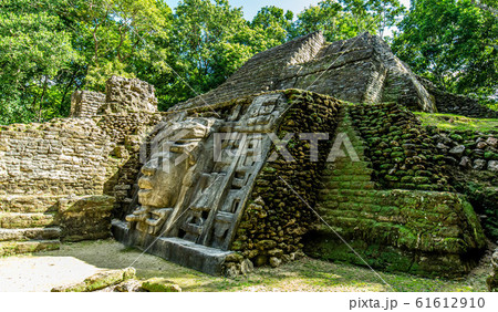 Lamanai archaeological reserve mayan Mast Temple 61612910