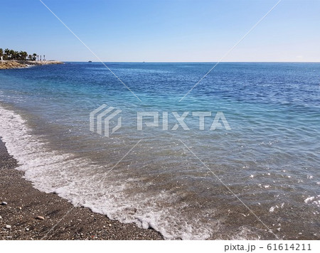 コスタデルソルの海 スペイン の写真素材