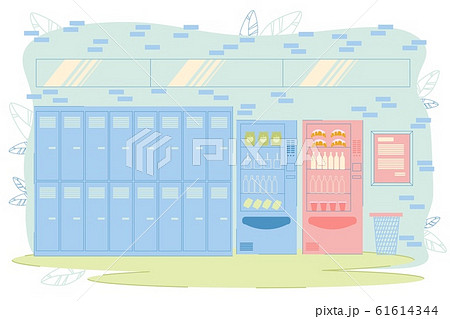 School Metal Lockers Storage Things and Clothes School Metal Lockers Storage Things and Clothes 61614344