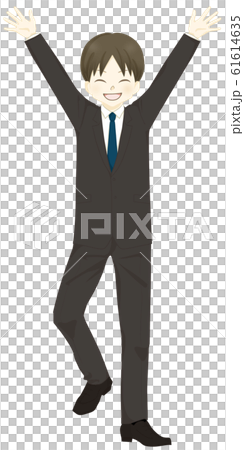 Man in suit-Banzai rejoice 61614635