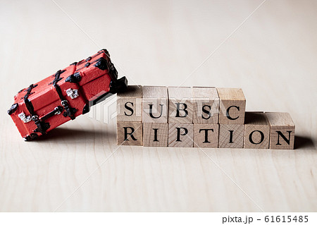 SUBSCRIPTION サブスクリプション 定額課金 61615485