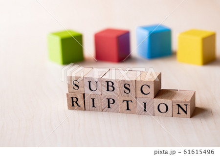 SUBSCRIPTION サブスクリプション 定額課金 61615496