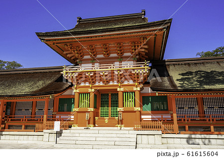 宇佐神宮　上宮　南中楼門　大分県宇佐市 61615604