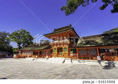 宇佐神宮　上宮　南中楼門　大分県宇佐市 61615608