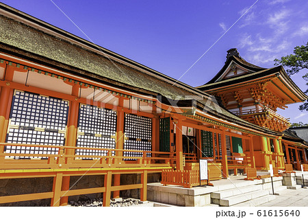 宇佐神宮　上宮　南中楼門　大分県宇佐市 61615640