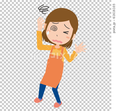 女性　めまい　眩暈　ふらつく　 61616103