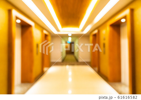 Abstract blur hotel lobby interior room 61616582