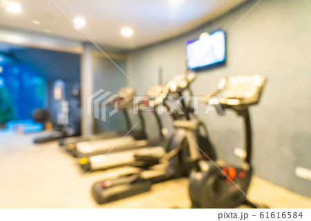 Abstract blur interior of gym room Abstract blur interior of gym room 61616584