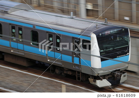 ［JK］京浜東北線E233系（快速電車：流し撮り） 61618609