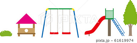 公園の遊具 61619974