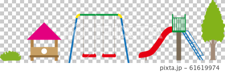 公園の遊具 61619974