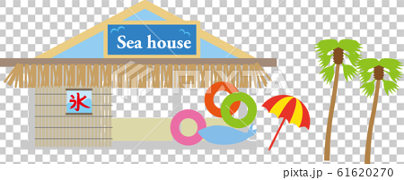 海の家のイラスト素材