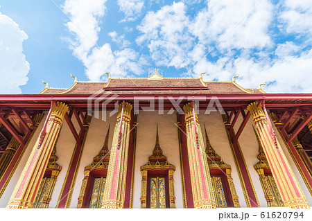 Beautiful Architecture at Haw Phra Kaew Temple Beautiful Architecture at Haw Phra Kaew Temple 61620794