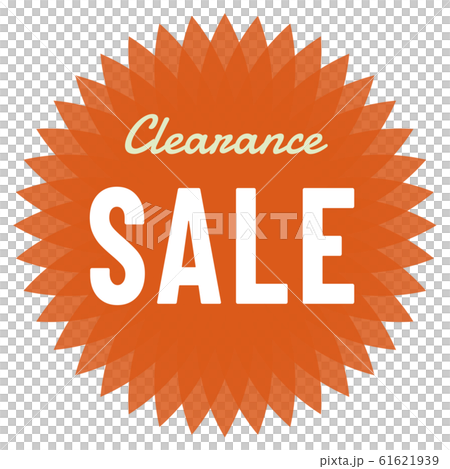 Clearance sale mark Clearance sale mark 61621939