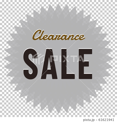 Clearance sale mark - Stock Illustration [61621941] - PIXTA