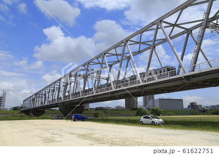 江戸川橋梁 東京都江戸川区北小岩 江戸川橋梁 東京都江戸川区北小岩 61622751