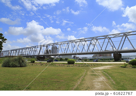 江戸川橋梁 東京都江戸川区北小岩 江戸川橋梁 東京都江戸川区北小岩 61622767