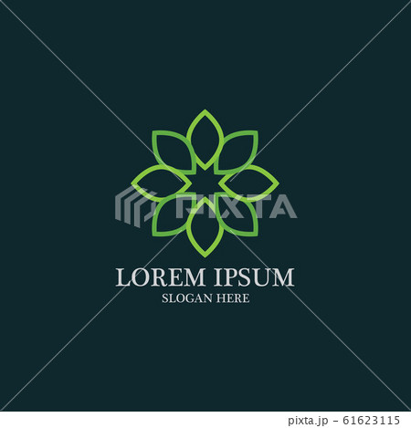 green leaf flower ecology nature element symbol 61623115