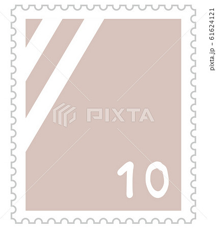 １０円切手のイラスト素材