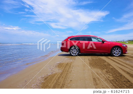 石川県 千里浜 なぎさドライブウェイ 石川県 千里浜 なぎさドライブウェイ 61624715