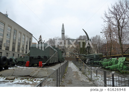 Military equipment in the open air museum. Moscow, Military equipment in the open air museum. Moscow, 61626948
