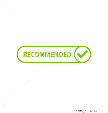 Recommended icon with check mark Recommended icon with check mark 61628900