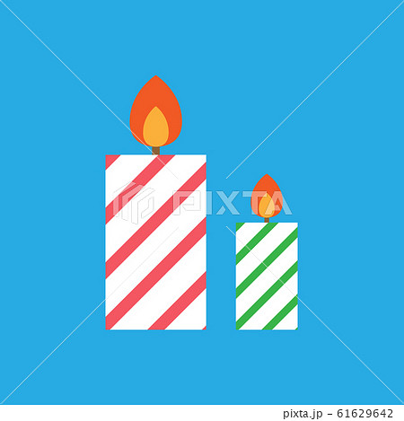 Candles icon. Holiday symbol. Vector eps10 61629642
