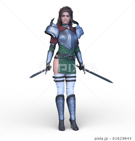 戦う女戦士 61629643