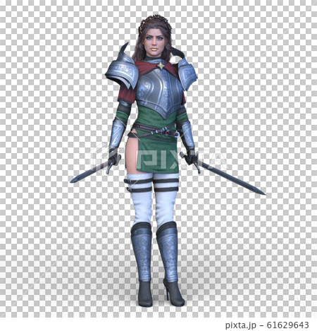 戦う女戦士 61629643