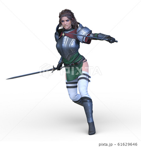 戦う女戦士 戦う女戦士 61629646