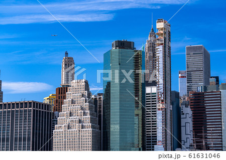 《ニューヨーク》マンハッタンの摩天楼・ブルックリンブリッジパークの眺め 61631046