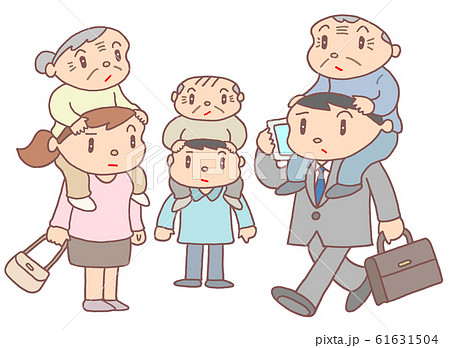 肩車型社会 61631504