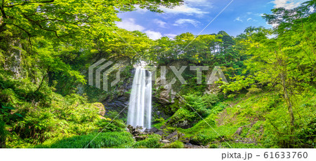 若桜町広留野高原から、秘境「雲流の滝」へ！（鳥取県八頭郡若桜町）※作品コメント欄に撮影位置 61633760