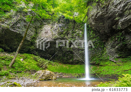 若桜町広留野高原から、秘境「大鹿滝」へ！（鳥取県八頭郡若桜町）※作品コメント欄に撮影位置 61633773