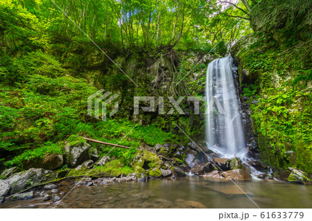 若桜の秘境！野頭の滝（鳥取県八頭郡若桜町）※作品コメント欄に撮影位置 61633779