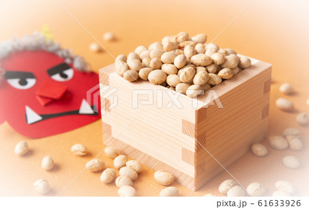 炒り大豆 煎り大豆 福豆 節分 赤鬼 炒り豆 炒り大豆 煎り大豆 福豆 節分 赤鬼 炒り豆 61633926