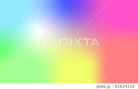 背景グラデーション 虹色のイラスト素材