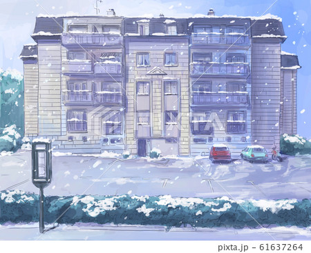 バス停前のマンション バス停前のマンション 61637264