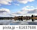 冬の田貫湖の風景 61637686