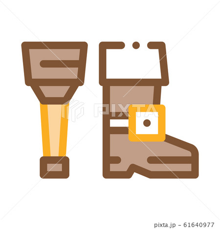 Wooden Leg Icon Vector Outline Illustration Wooden Leg Icon Vector Outline Illustration 61640977
