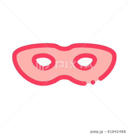 Sex Face Mask Icon Vector Outline Illustration 61642488