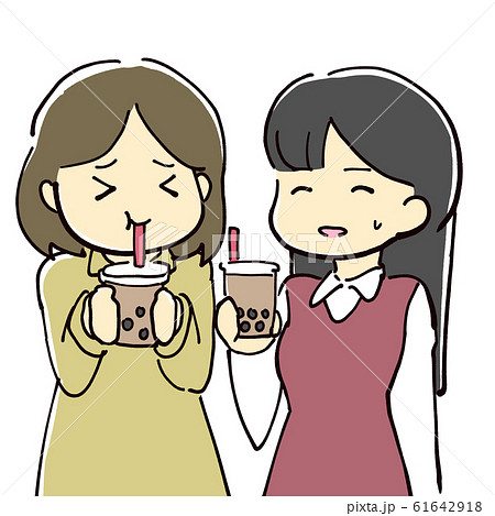 タピオカに飽きてきたが言えない女性 61642918