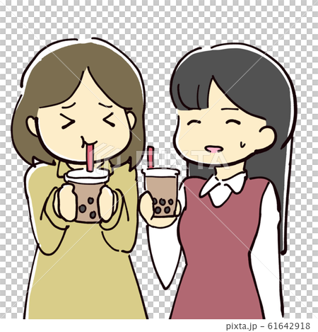 タピオカに飽きてきたが言えない女性 61642918