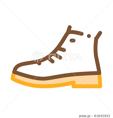 Repaired Shoe Icon Vector Outline Illustration 61642932