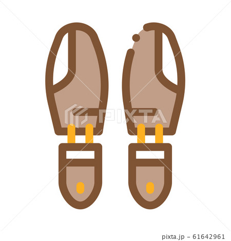 Shoe Sole Detail Icon Vector Outline Illustration Shoe Sole Detail Icon Vector Outline Illustration 61642961