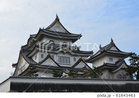 岸和田城の天守閣（大阪府岸和田市岸城町） 61643463