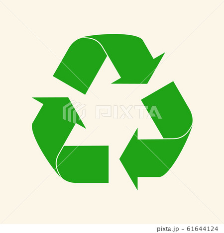 Recycle reuse arrows  - ecology icon collection 61644124