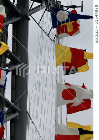 護衛艦むらさめの満艦飾 61644838