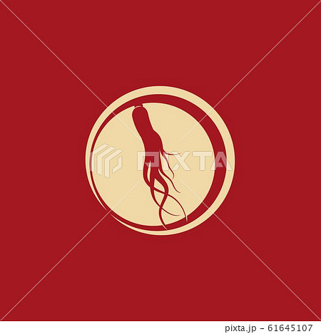 Ginseng vector icon illustration Ginseng vector icon illustration 61645107