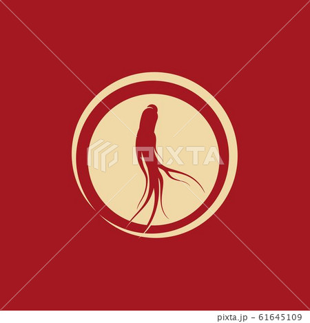 Ginseng vector icon illustration Ginseng vector icon illustration 61645109
